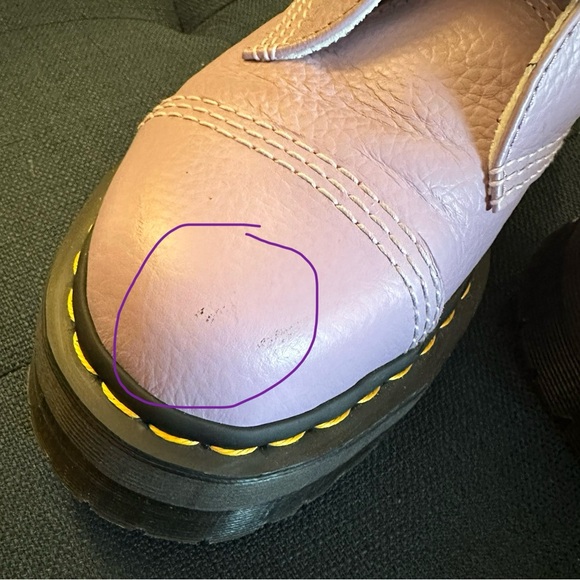 Lavender Dr. Martens, womens sz 9. NWOT, never worn. - Picture 12 of 12